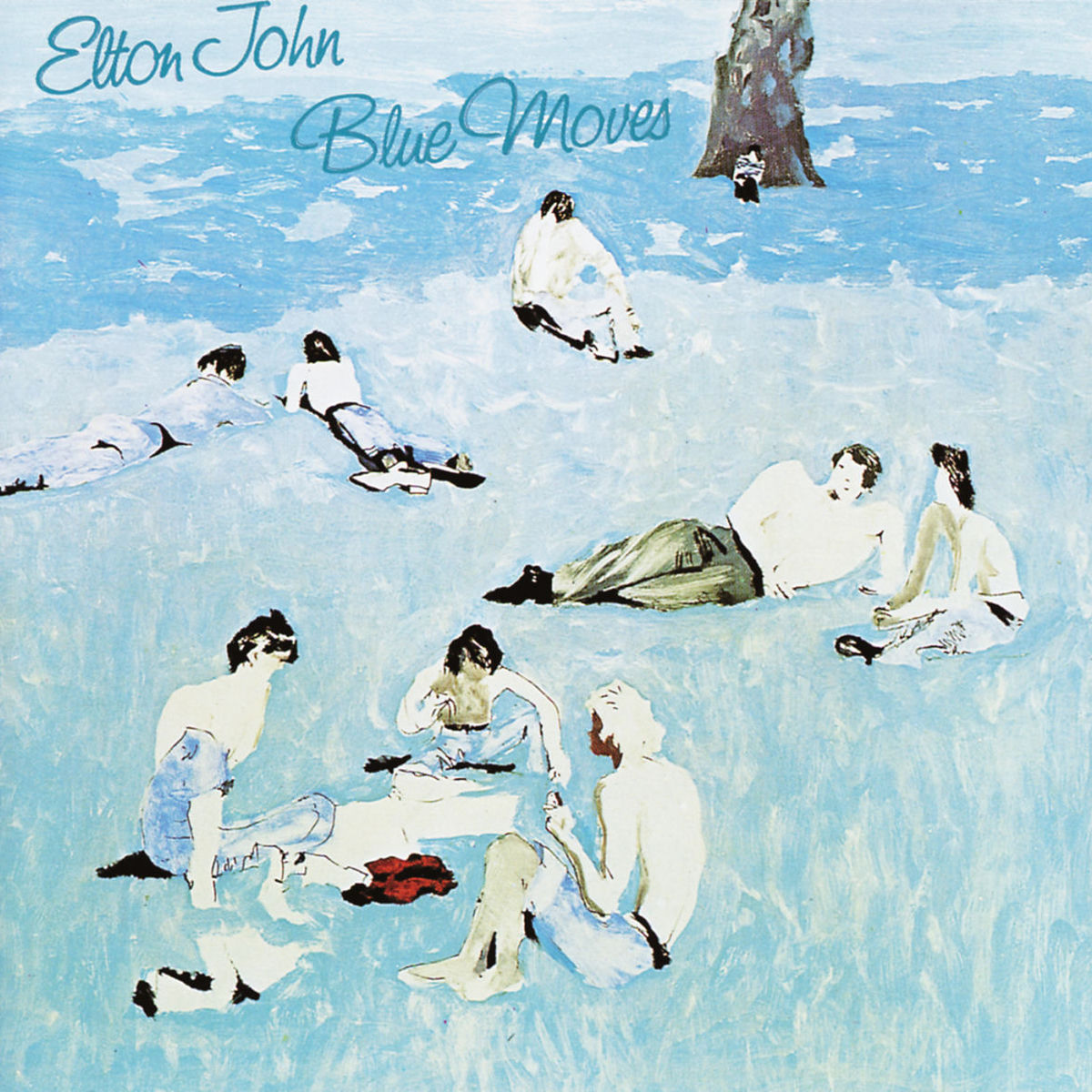 Elton John – Blue Moves (2LP) vinyl record cover