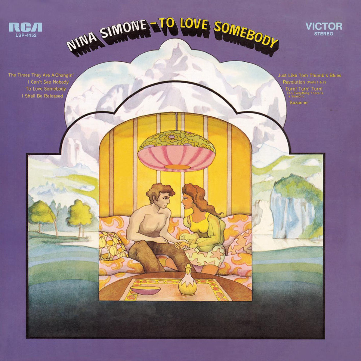 Nina Simone – To Love Somebody vinyl record cover