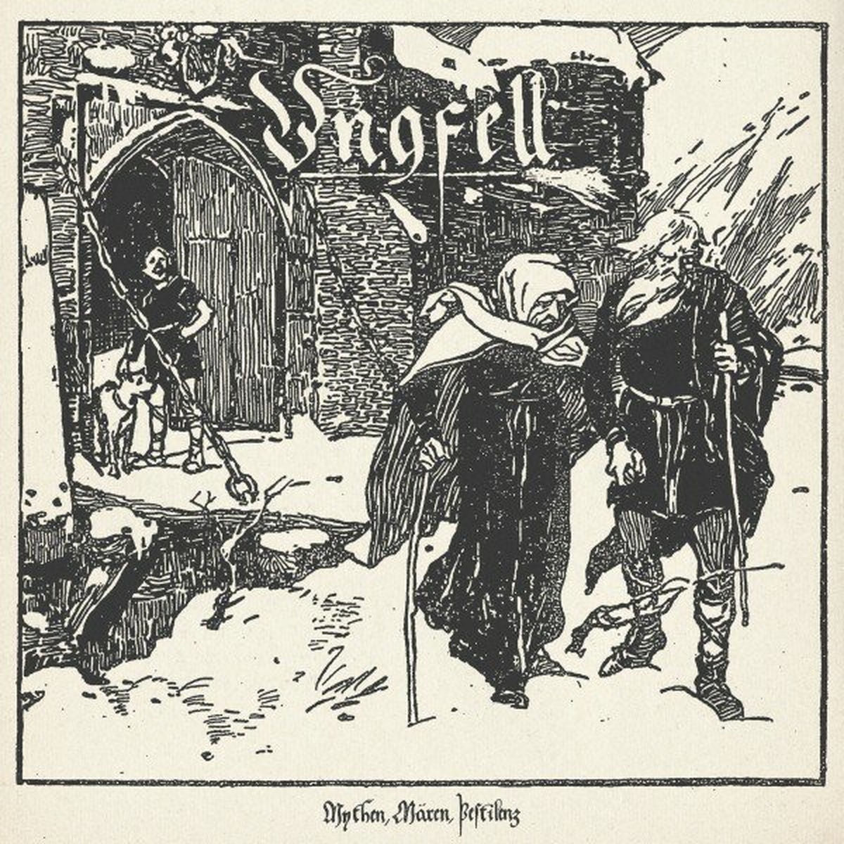 Ungfell – Mythen, Maren, Pestilenz vinyl record cover