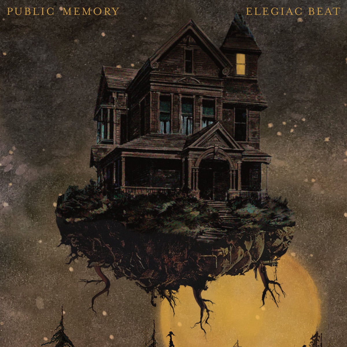 Public Memory – Elegiac Beat vinyl record cover