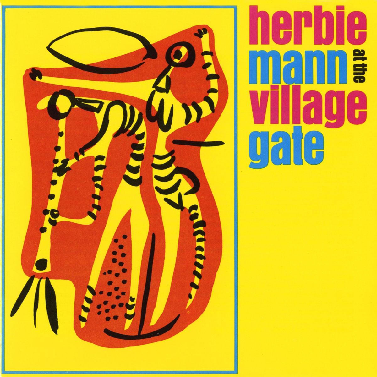 Herbie Mann – At the Village Gate vinyl record cover