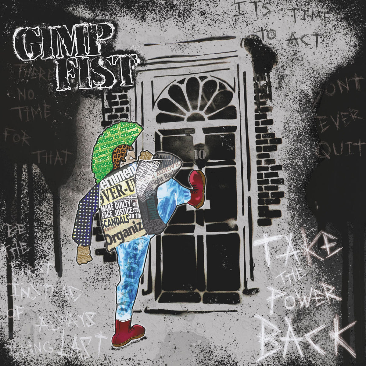 Gimp Fist – Take the Power Back (Coloured Vinyl) vinyl record cover