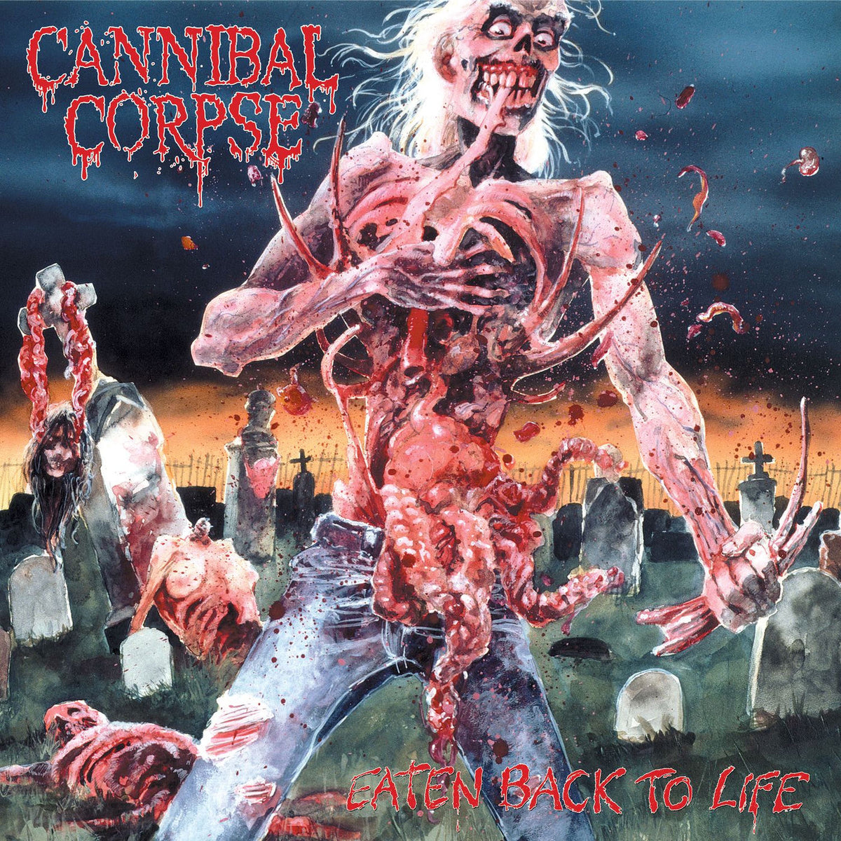 Cannibal Corpse – Eaten Back to Life (Picture Disc) vinyl record cover
