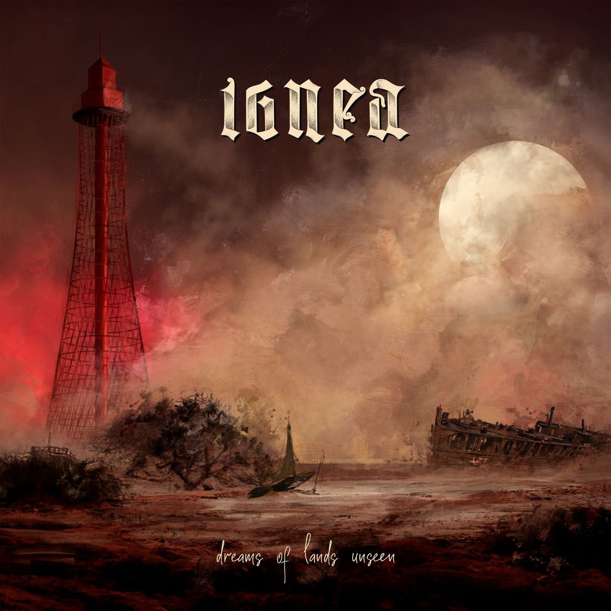Ignea – Dreams Of Lands Unseen (CREAM VINYL) vinyl record cover