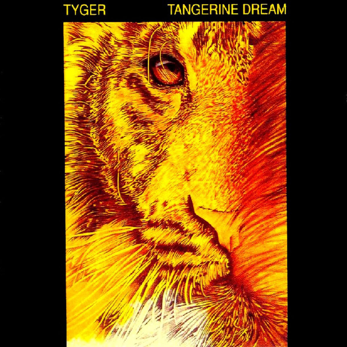 Tangerine Dream – Tyger (CLEAR BLUE VINYL) vinyl record cover