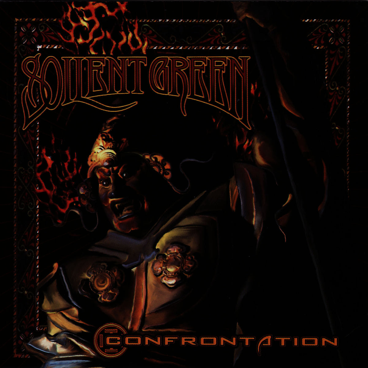 Soilent Green – Confrontation vinyl record cover