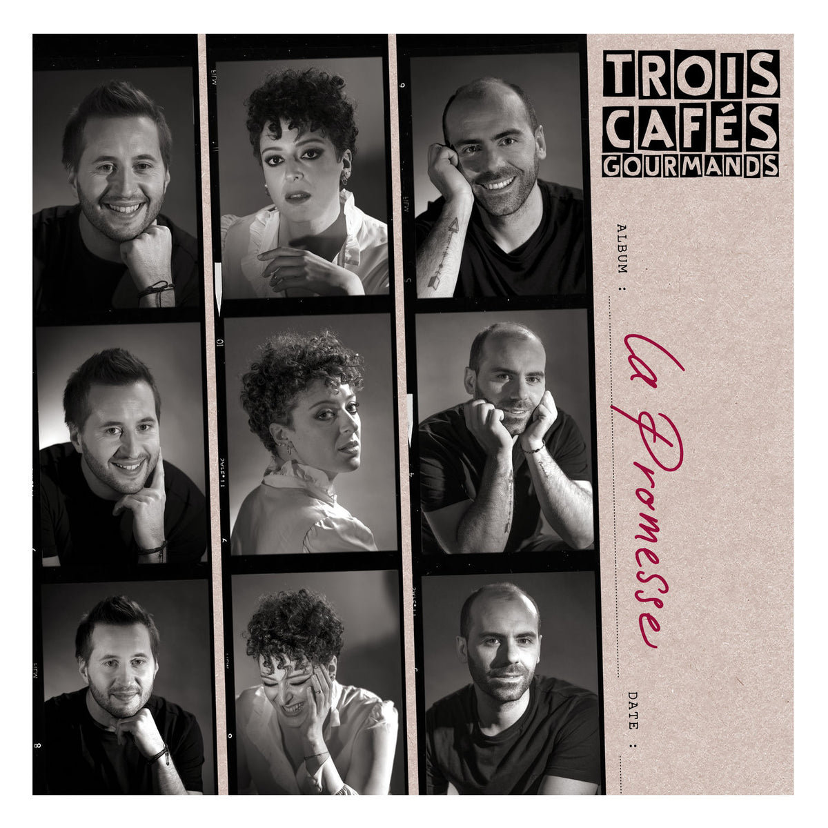 Trois Cafes Gourmands – La Promesse [2LP] vinyl record cover