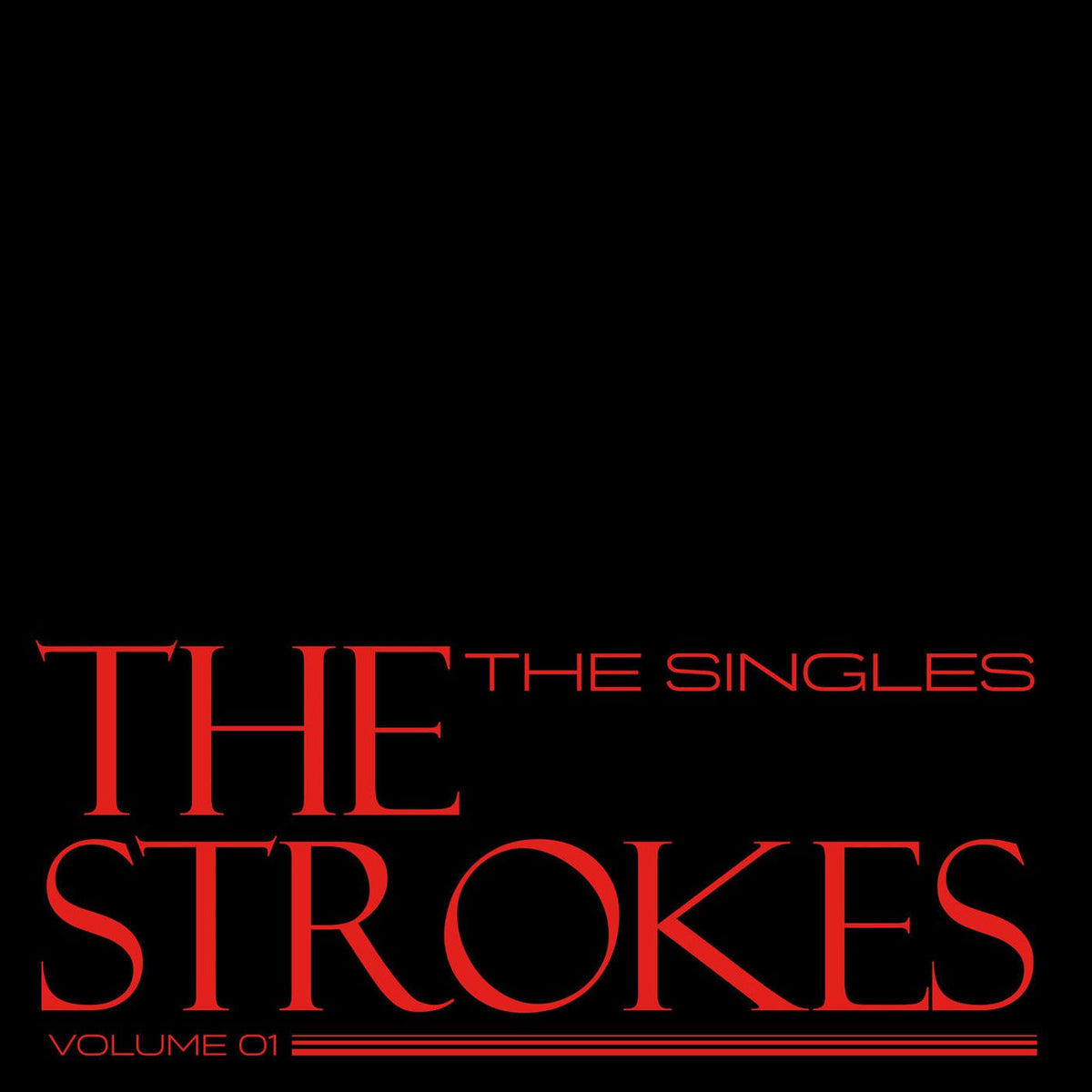 The Strokes – The Singles - Volume 01 vinyl cover