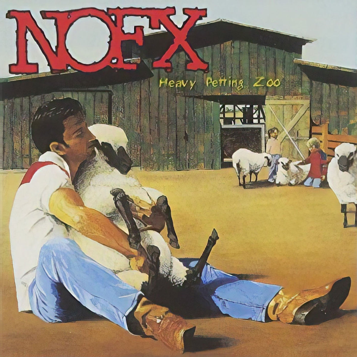 NOFX – Heavy Petting Zoo vinyl record cover