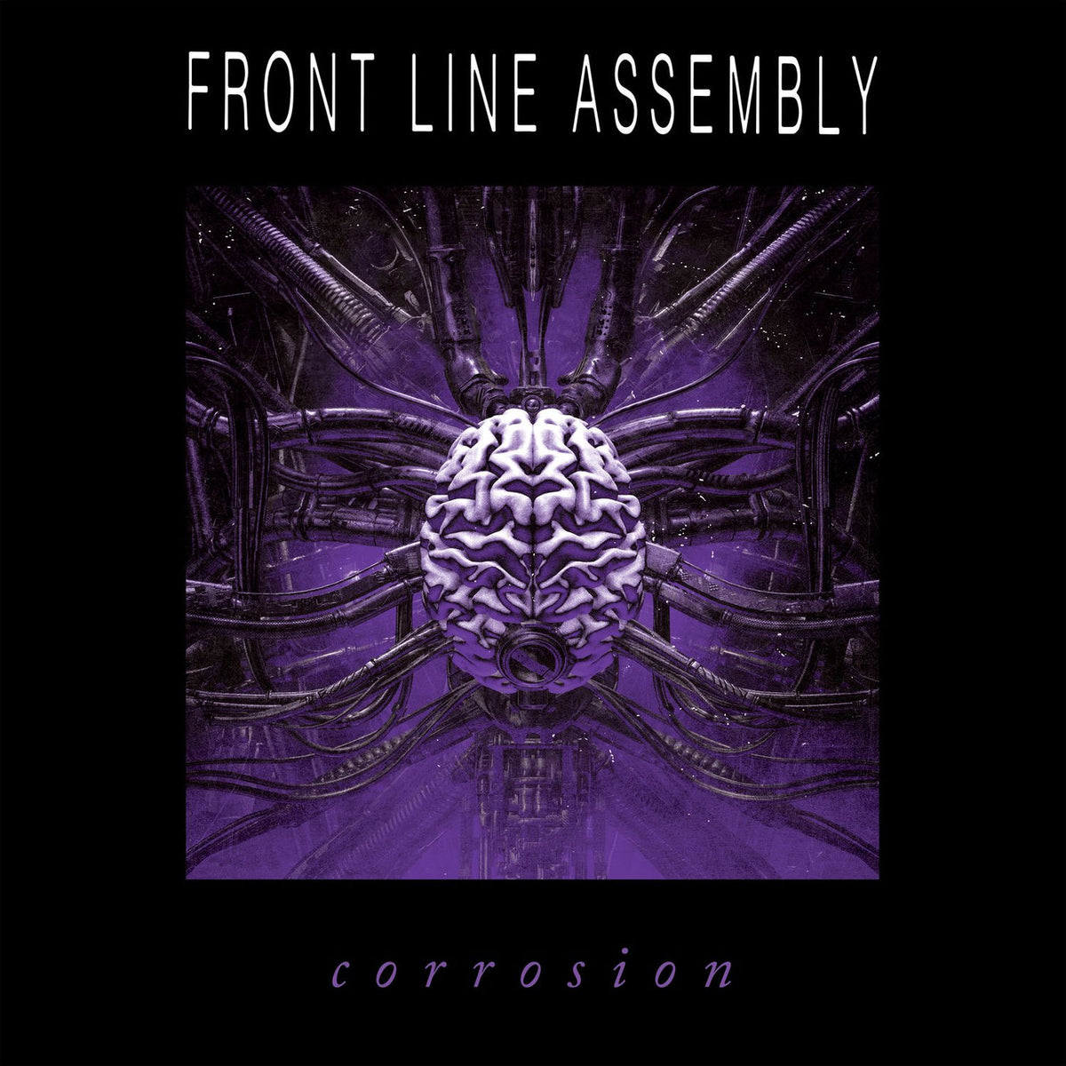 Front Line Assembly – Corrosion (Remastered 2022) vinyl cover