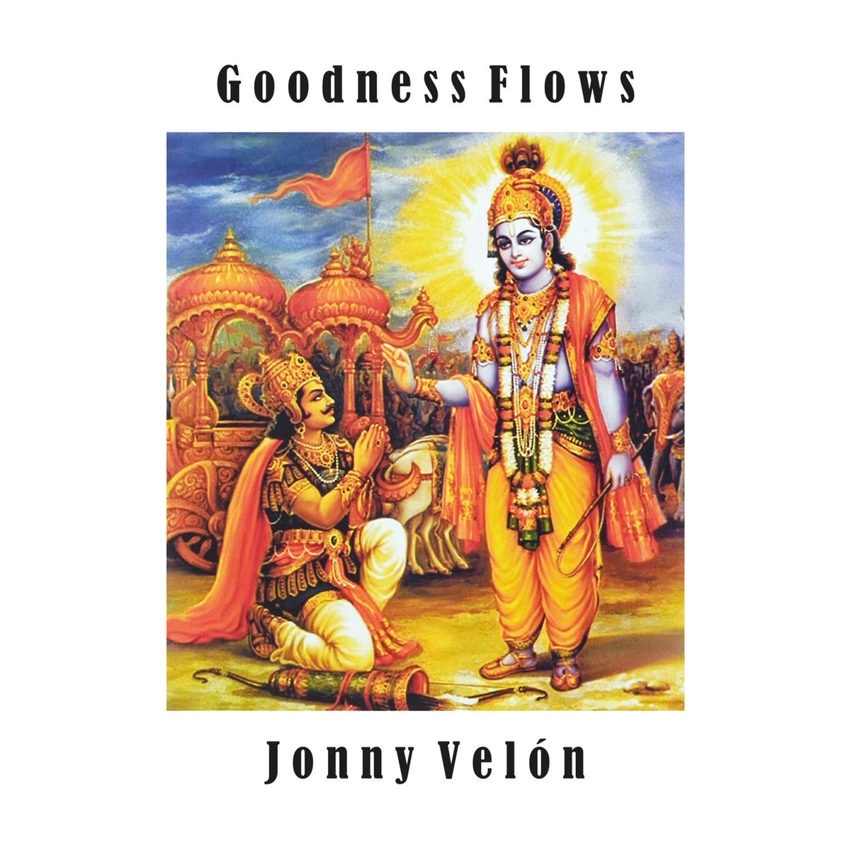 Jonny Velon – Goodness Flows vinyl record cover