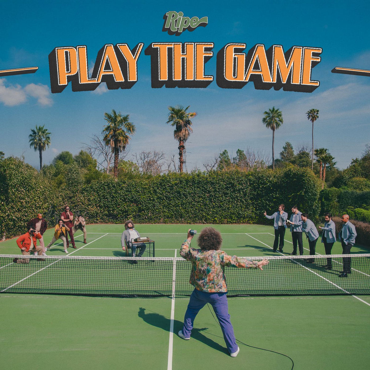 RIPE – Play The Game (Aqua Vinyl) (+Signed Insert) (Indies) vinyl record cover