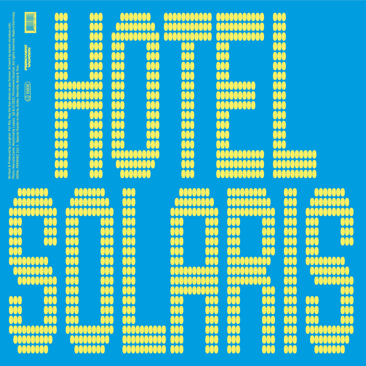 Longhair – Hotel Solaris [LP] vinyl record cover