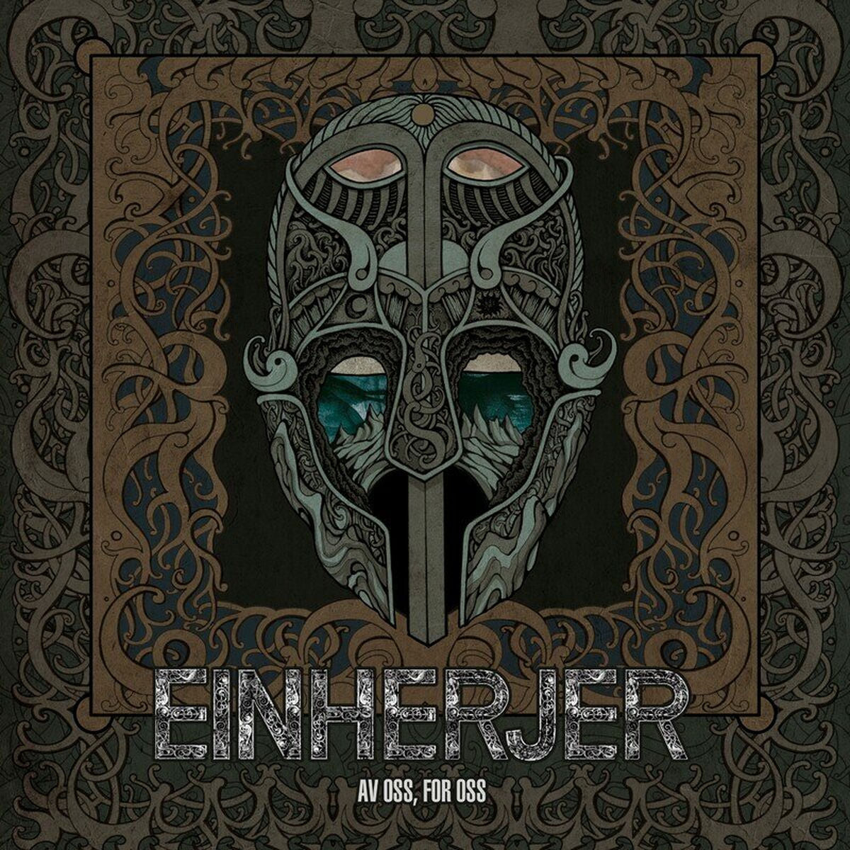 Einherjer – Av Oss, For Oss-180Gr- vinyl record cover