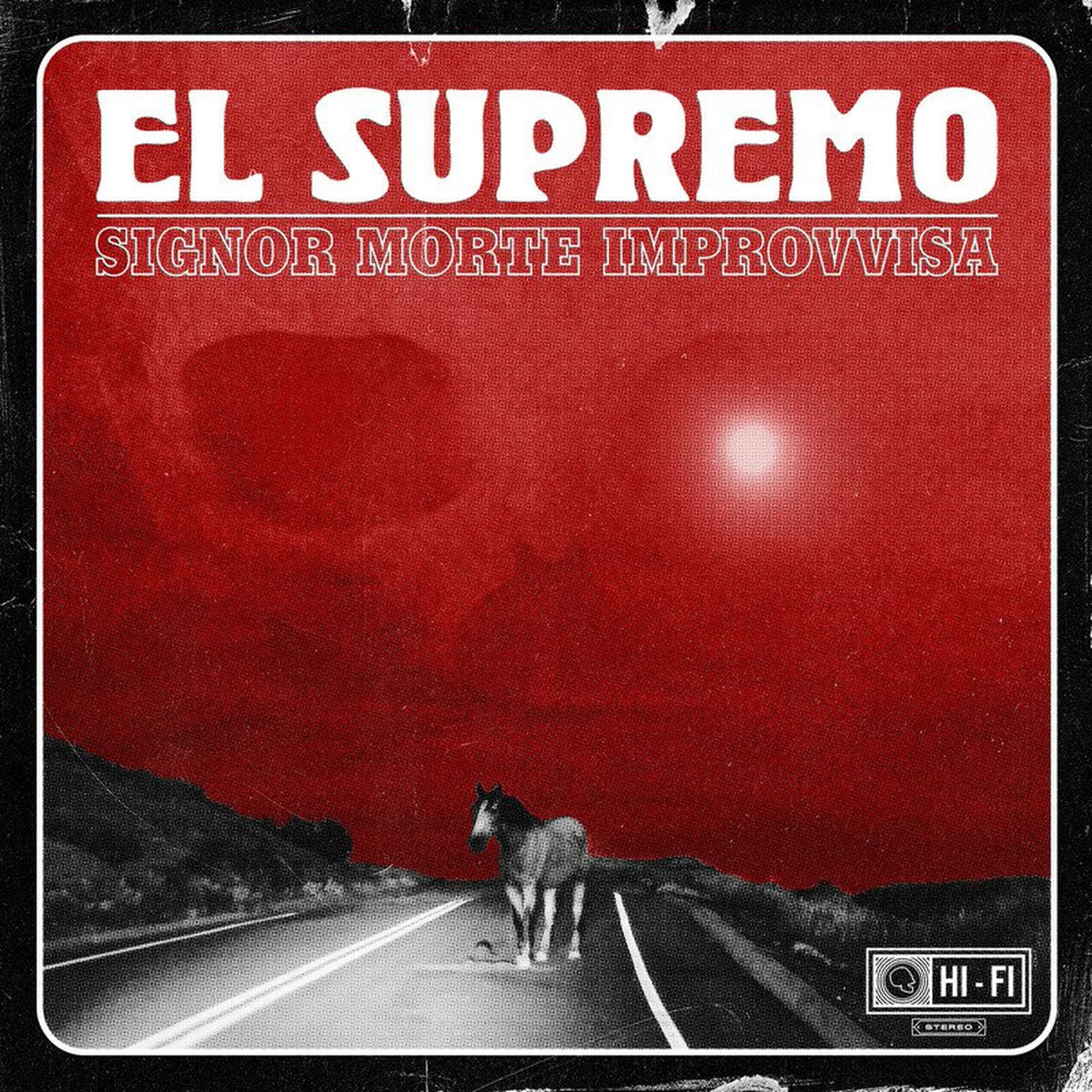 El Supremo – Signor Morte Improvvisa vinyl record cover