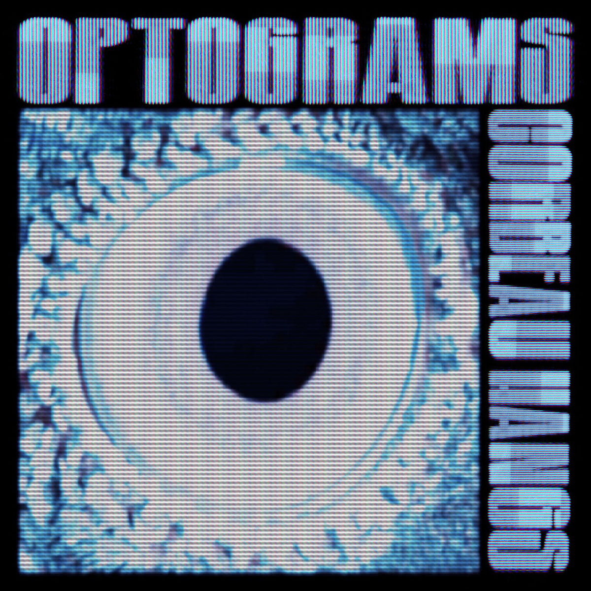 Corbeau Hangs – Optograms [LP] (BLUE VINYL, IMPORT) vinyl record cover