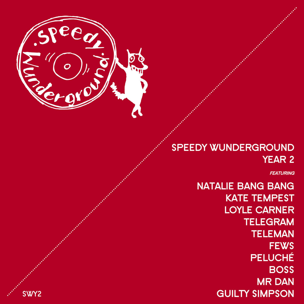Various Artists – Speedy Wunderground Year 2 (UK) vinyl record cover