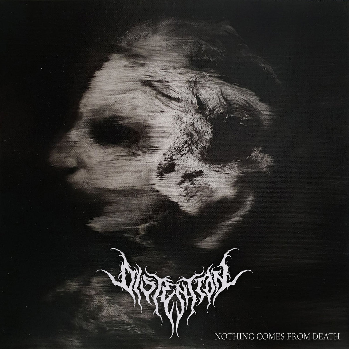 Distention – Nothing Comes From Death vinyl record cover