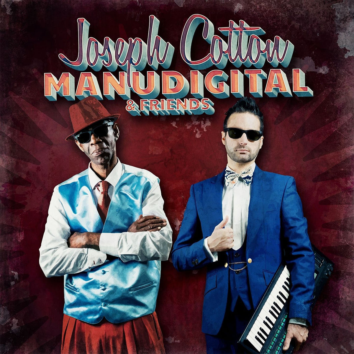 Manudigital – Manudigital Meets Joseph Cotton & Friends vinyl cover