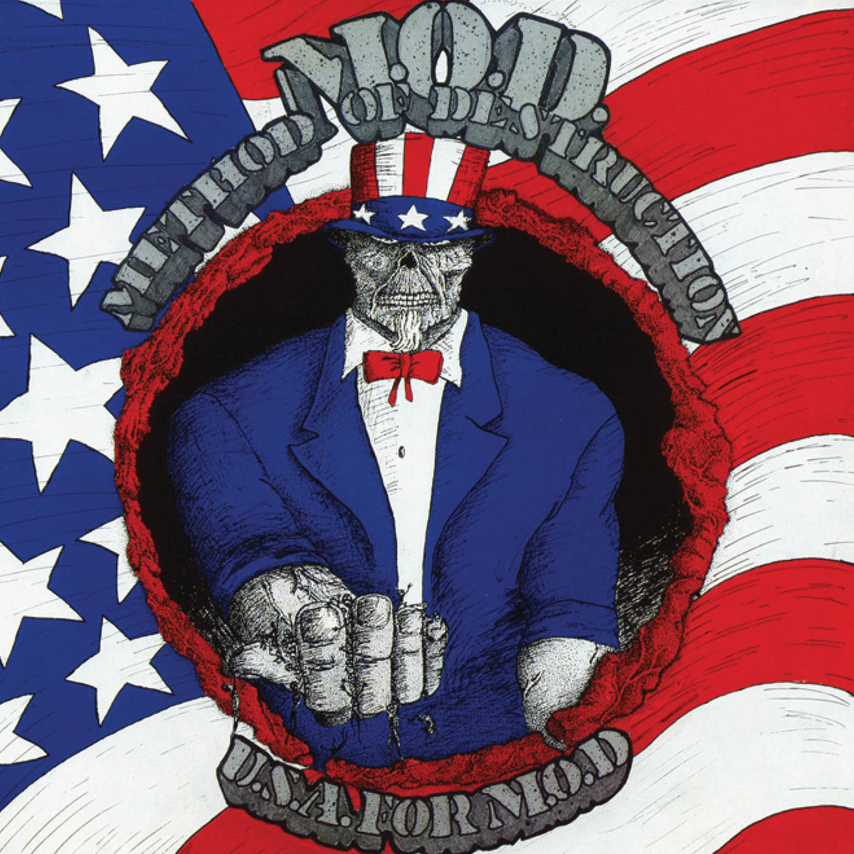 M.O.D. – U.S.A. For M.O.D. vinyl record cover