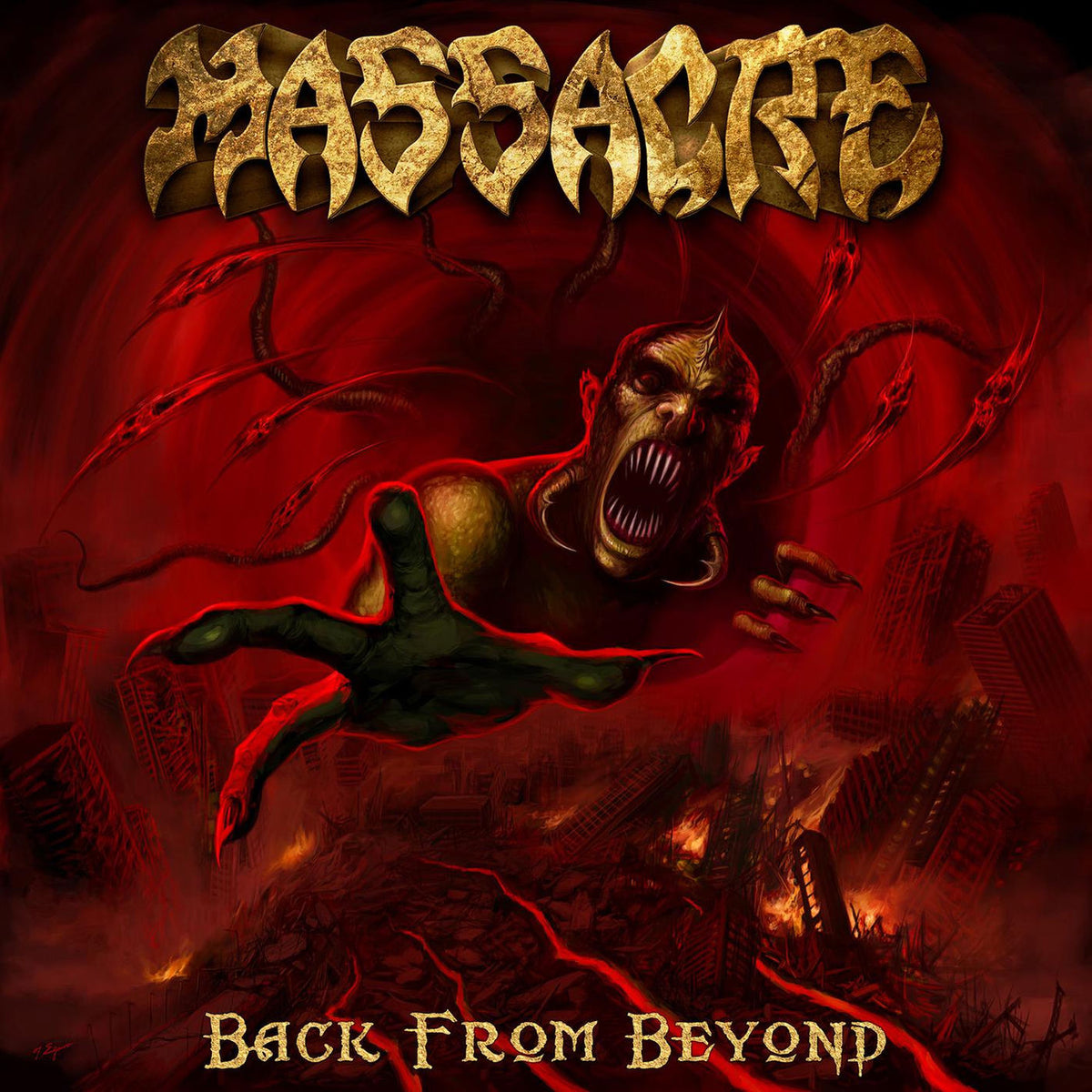 Massacre – Back from Beyond vinyl record cover