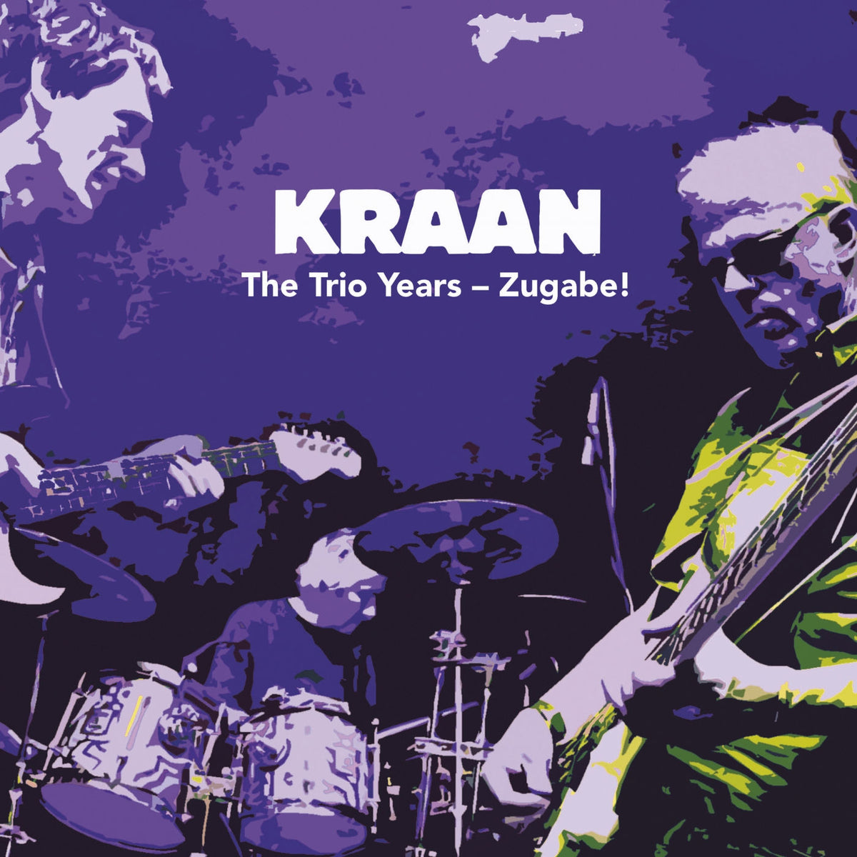 Kraan – The Trio Years - Zugabe! (180 GRAMM) vinyl record cover