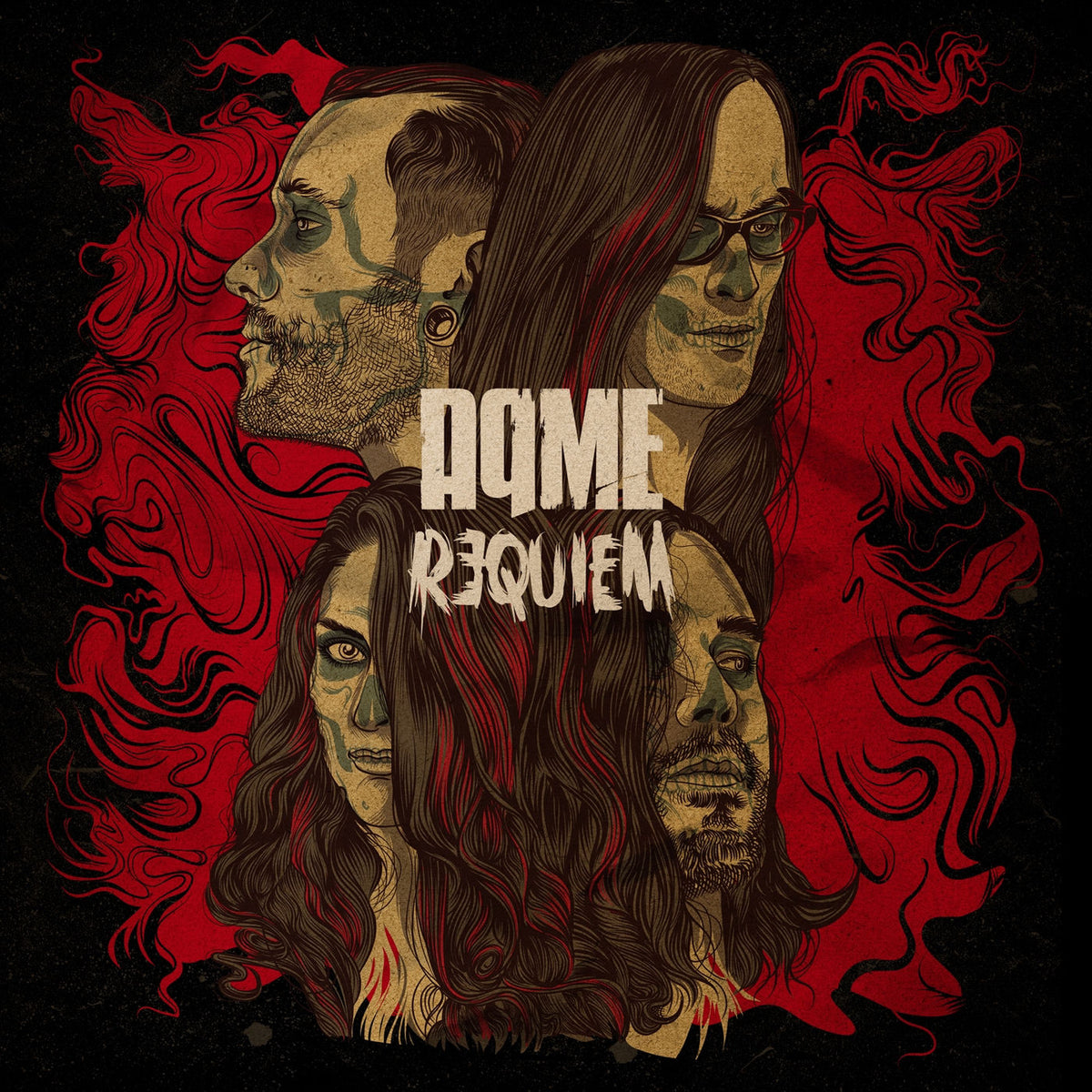 AQME – Requiem vinyl record cover