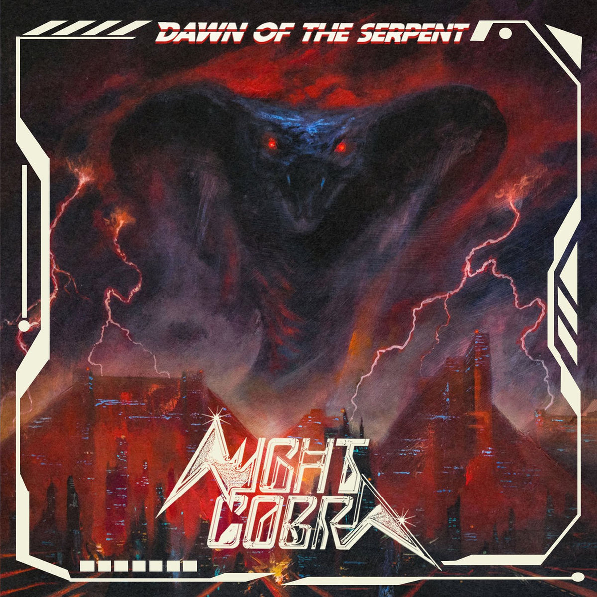 Night Cobra – Dawn of the Serpent (Coloured Vinyl) vinyl record cover
