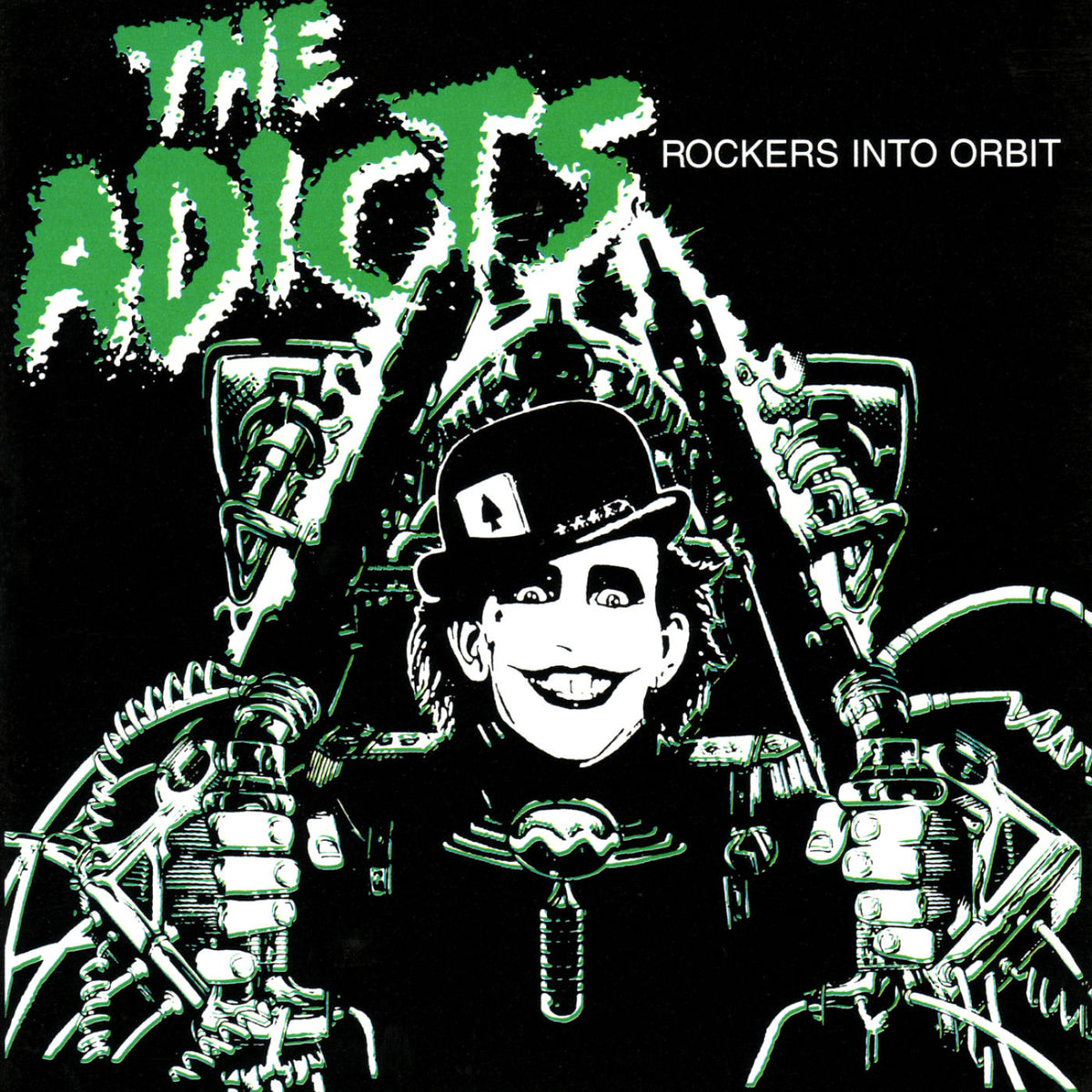The Adicts – Rockers Into Orbit vinyl cover