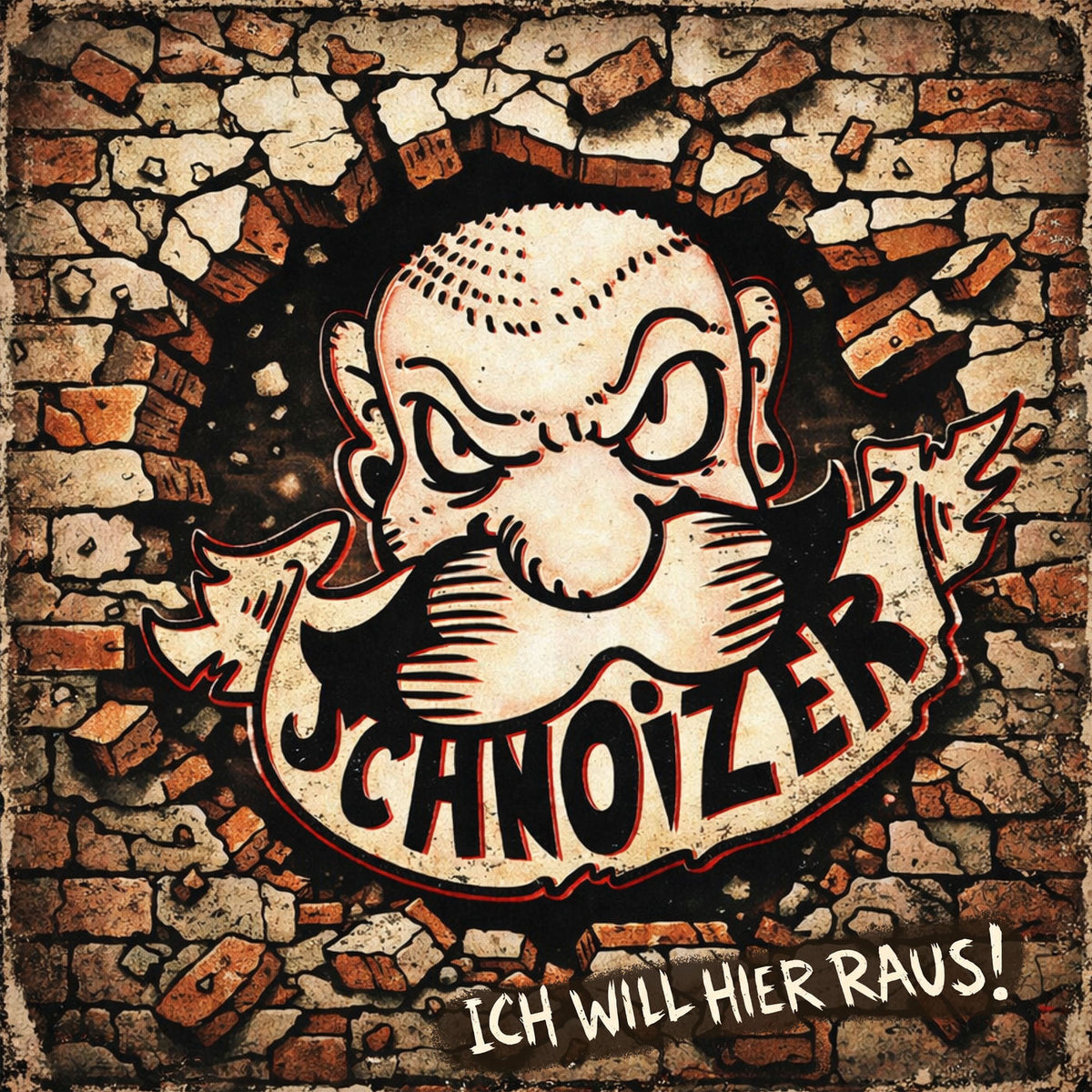 Schnoizer – Ich will Hier raus vinyl record cover