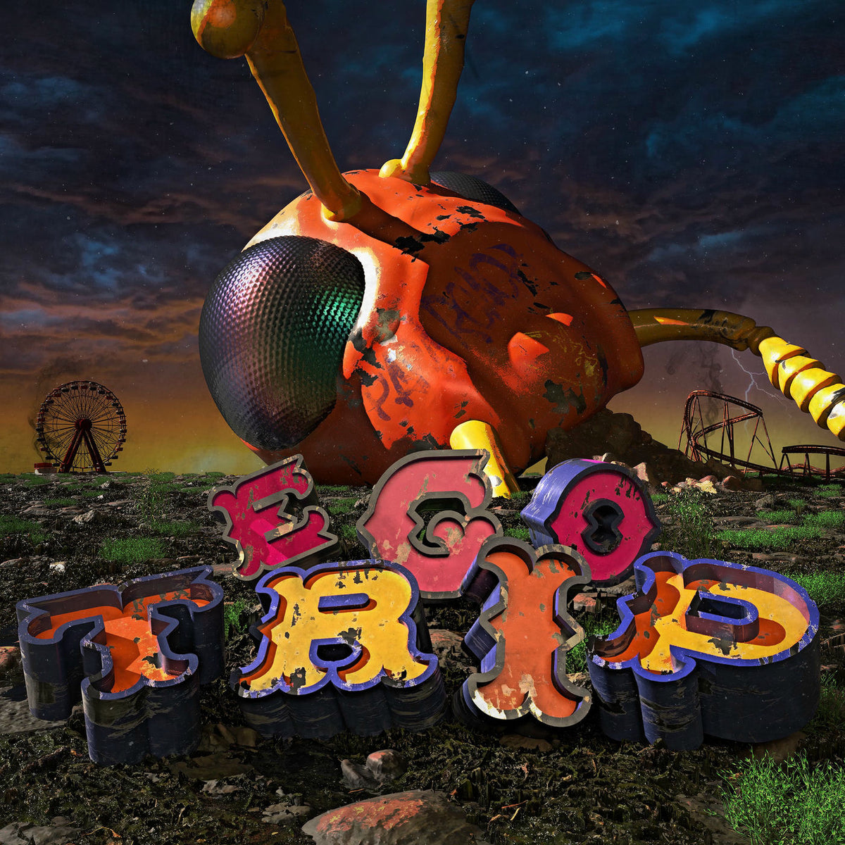 Papa Roach – Ego Trip vinyl record cover