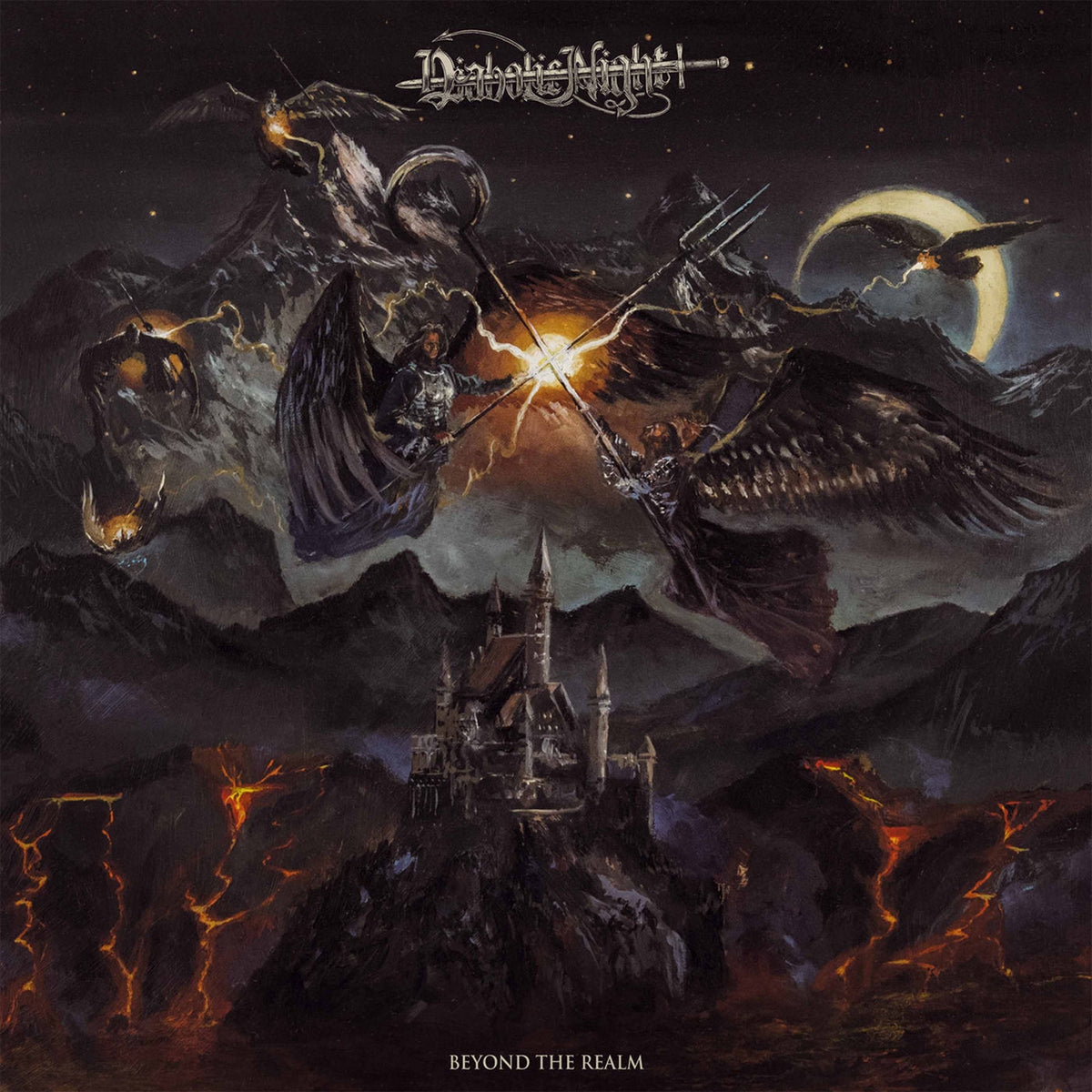 Diabolic Night – Beyond The Realm vinyl record cover