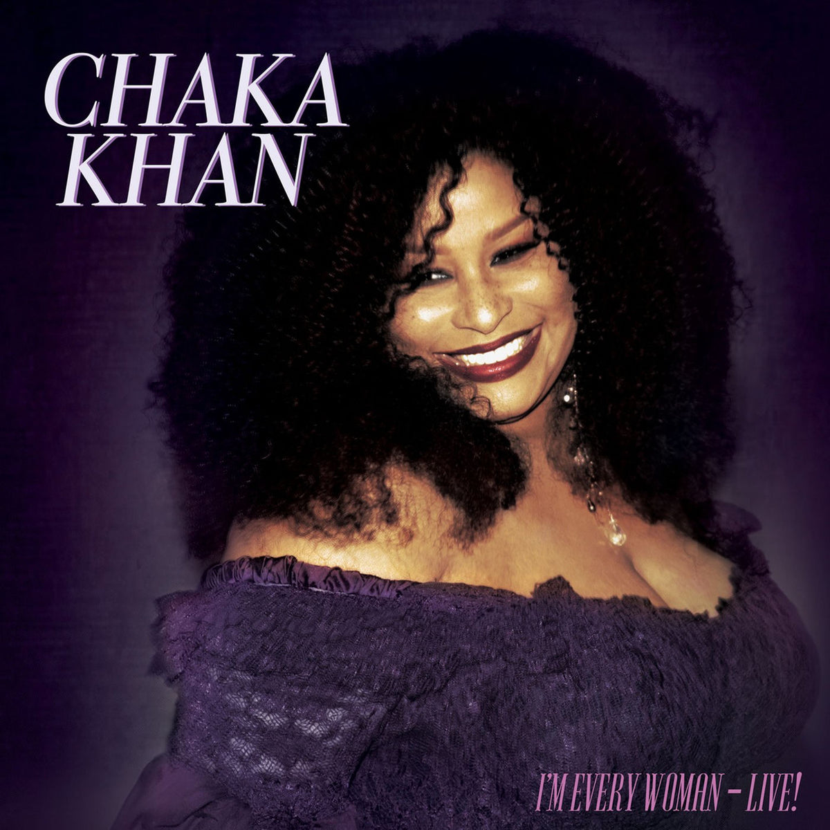 Chaka Khan – I'm Every Woman - Live! vinyl record cover
