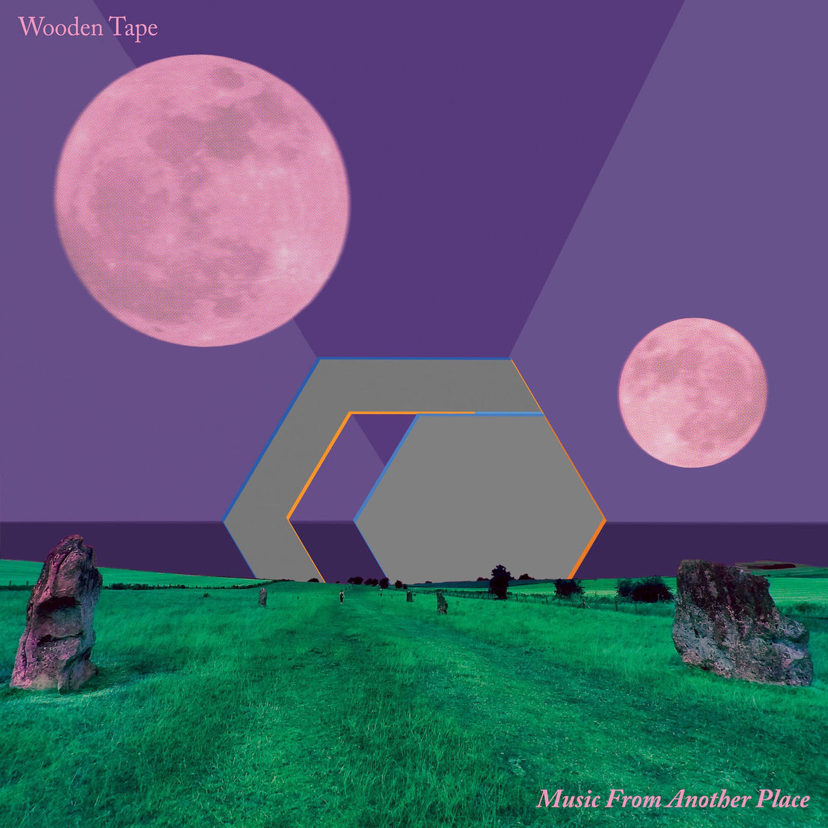 Wooden Tape – Music From Another Place vinyl record cover