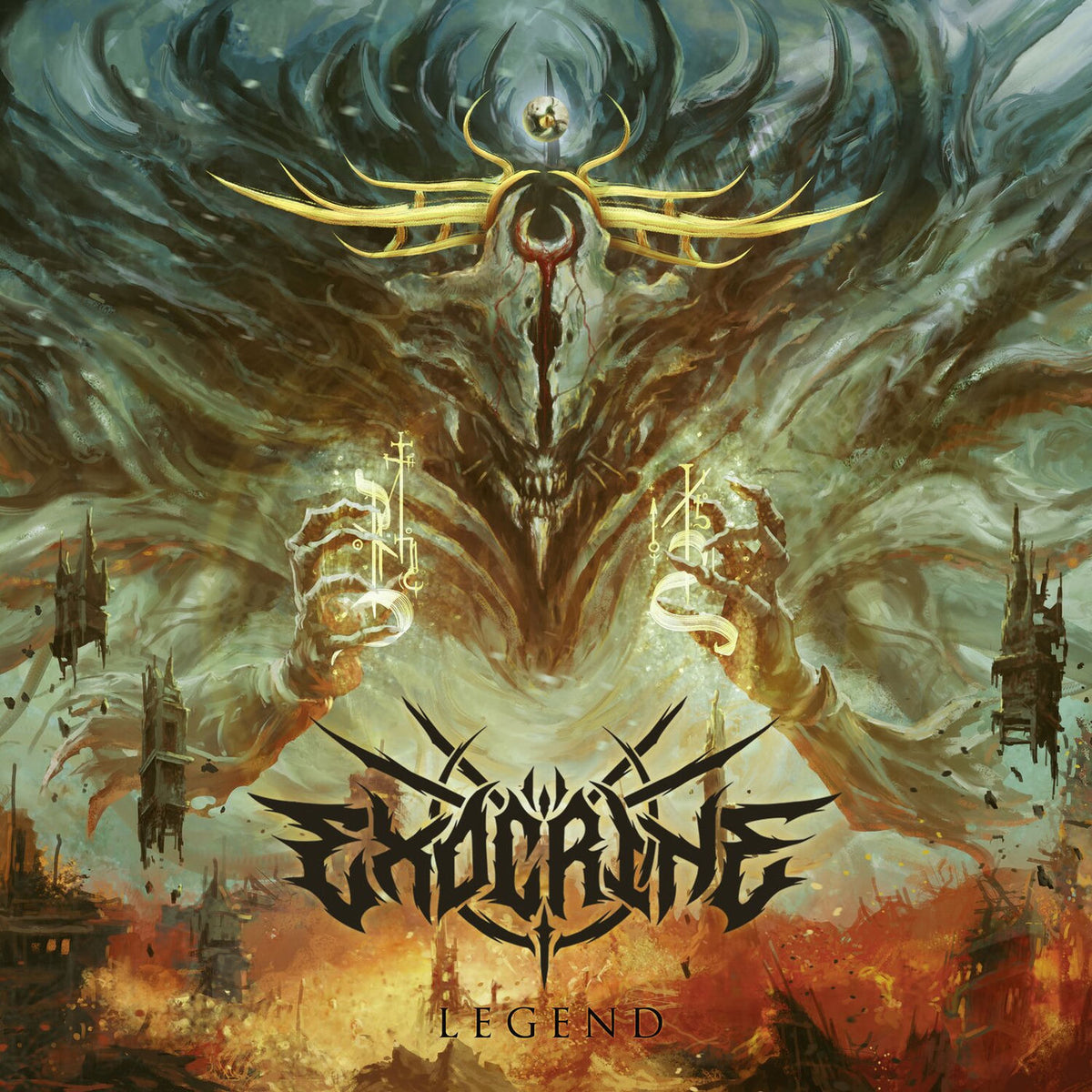 Exocrine – Legend (Coloured Vinyl) vinyl record cover