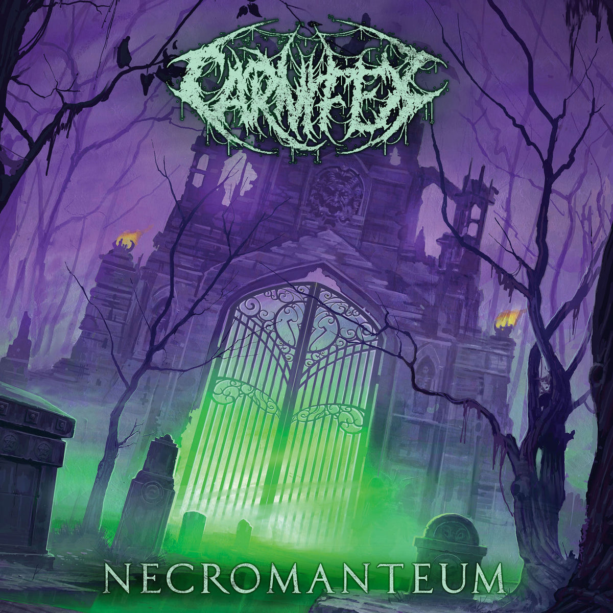 Carnifex – Necromanteum vinyl cover