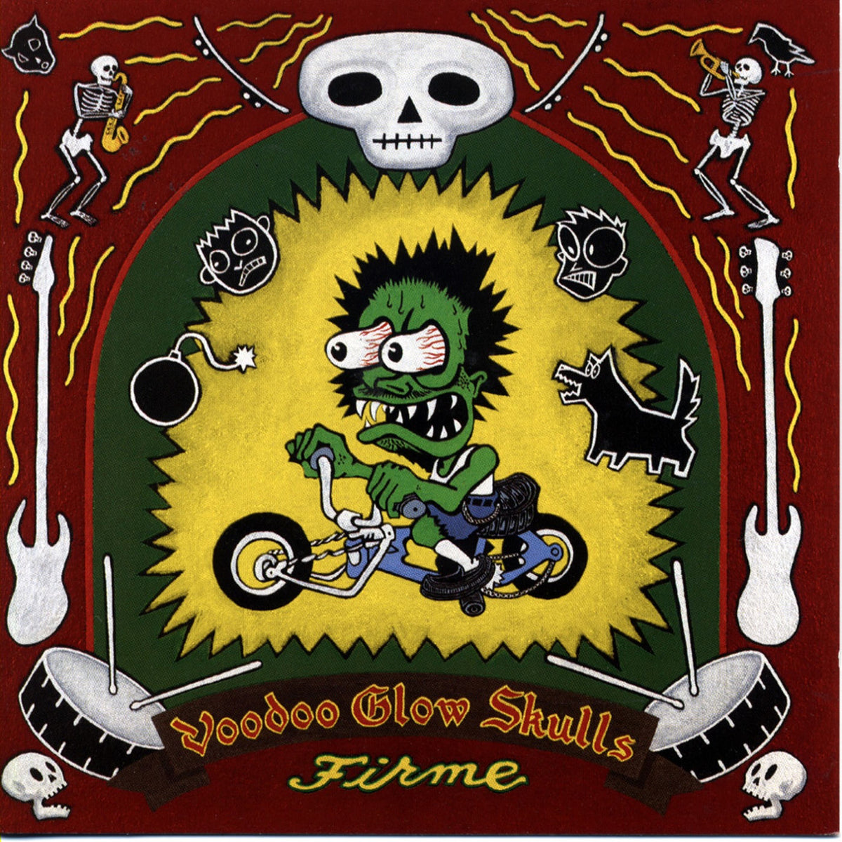 Voodoo Glow Skulls – Firme (en Espanol) vinyl cover