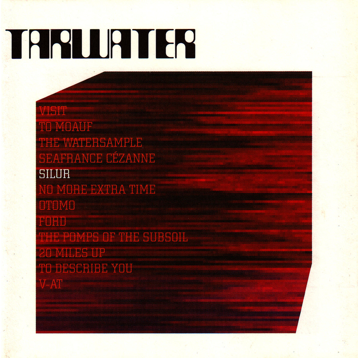 Tarwater – Silur vinyl record cover