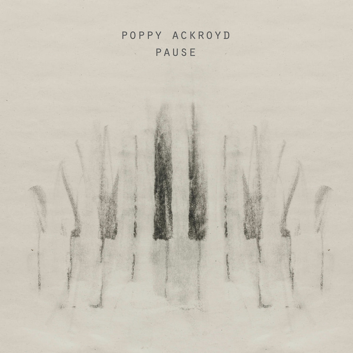 Poppy Ackroyd – Pause vinyl record cover