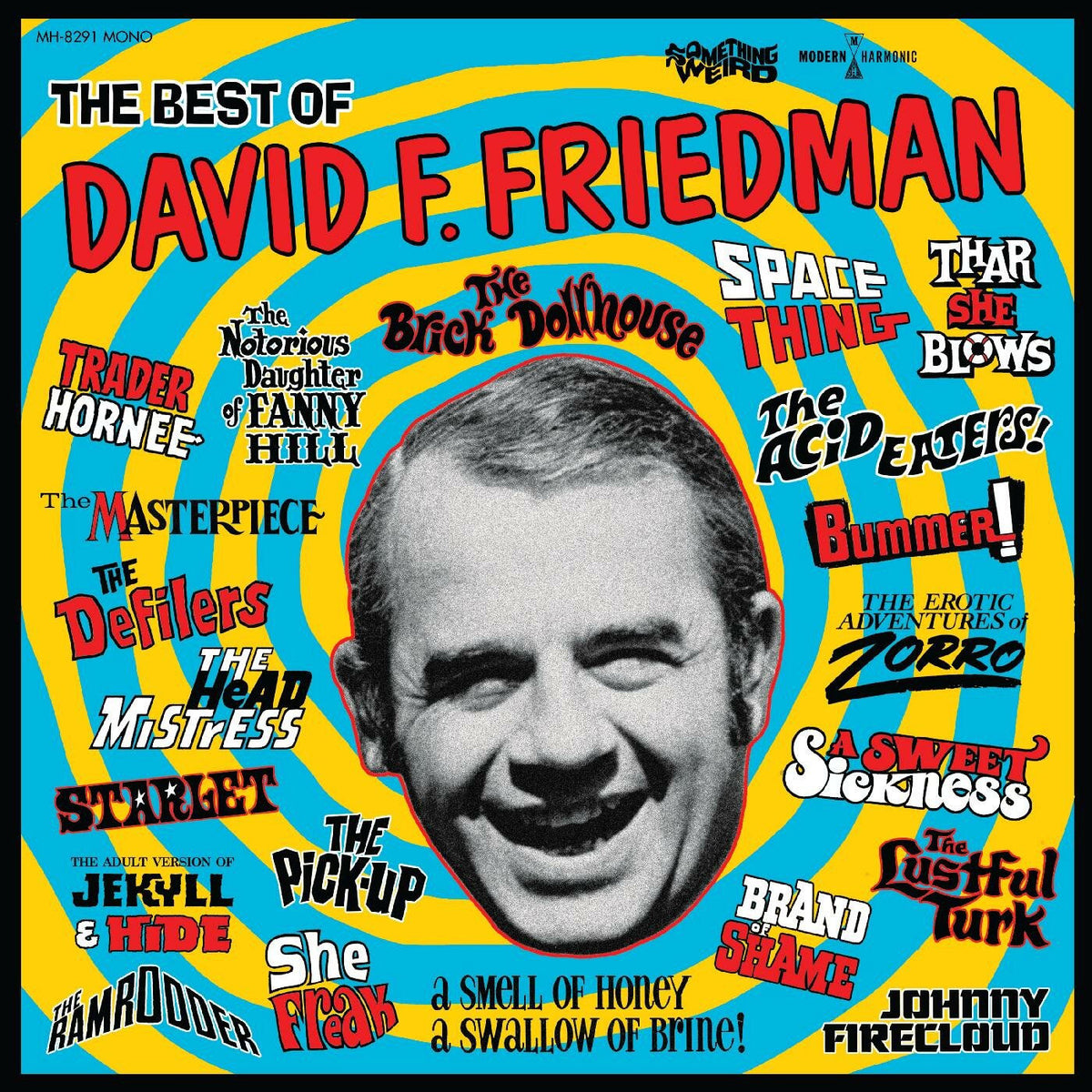 Something Weird – The Best of David F. Friedman vinyl cover