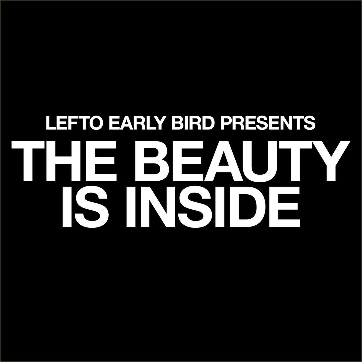 Various Artists – Lefto Early Bird Presents: The Beauty Is Inside vinyl record cover