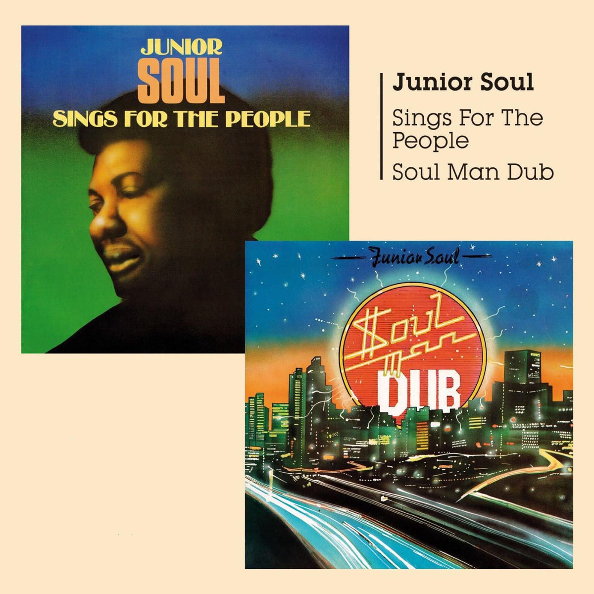 Junior Soul – Sing for the People vinyl record cover