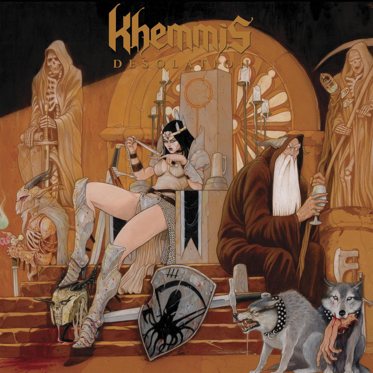 Khemmis – Desolation vinyl record cover