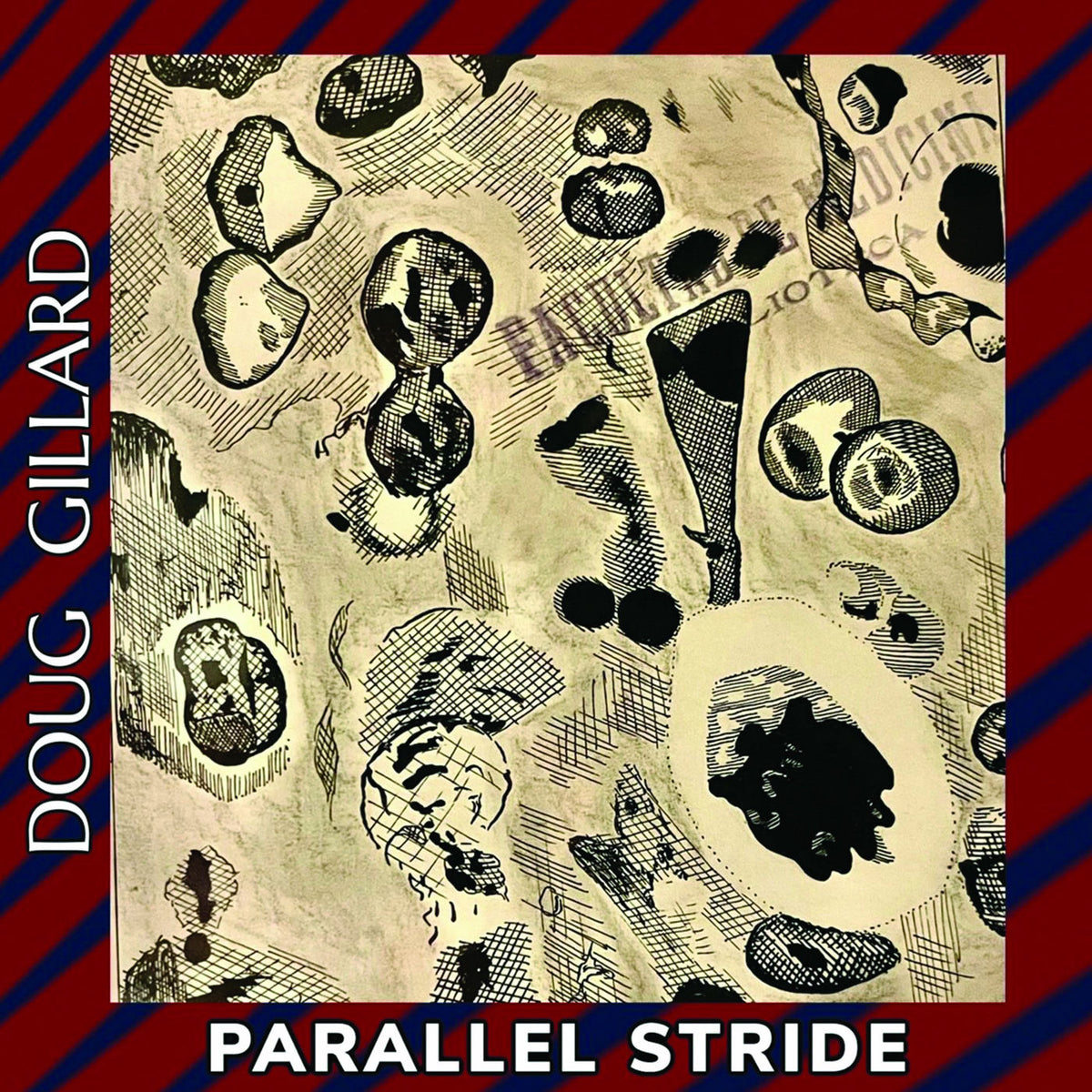 Doug Gillard – Parallel Stride vinyl record cover