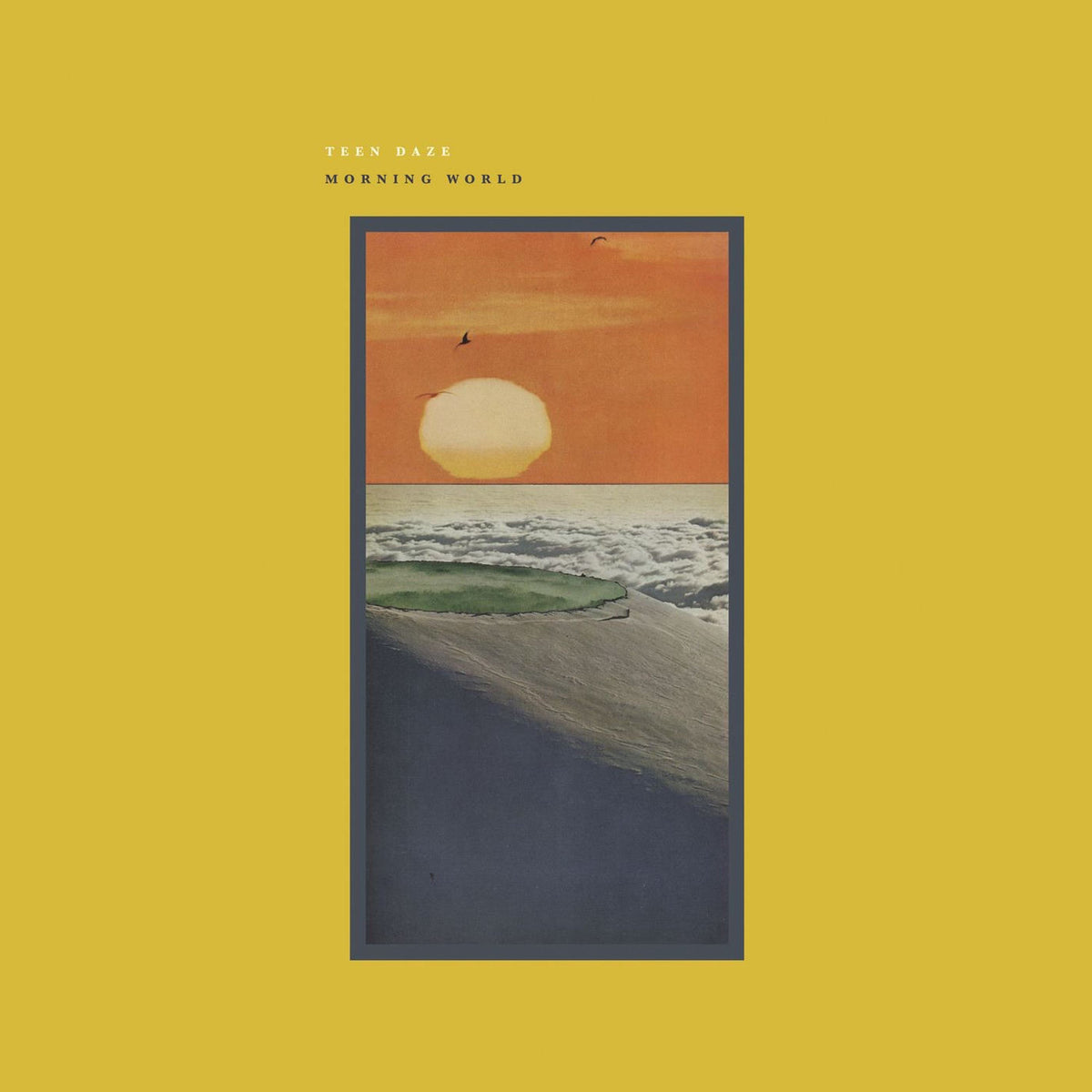 Teen Daze – Morning World vinyl record cover