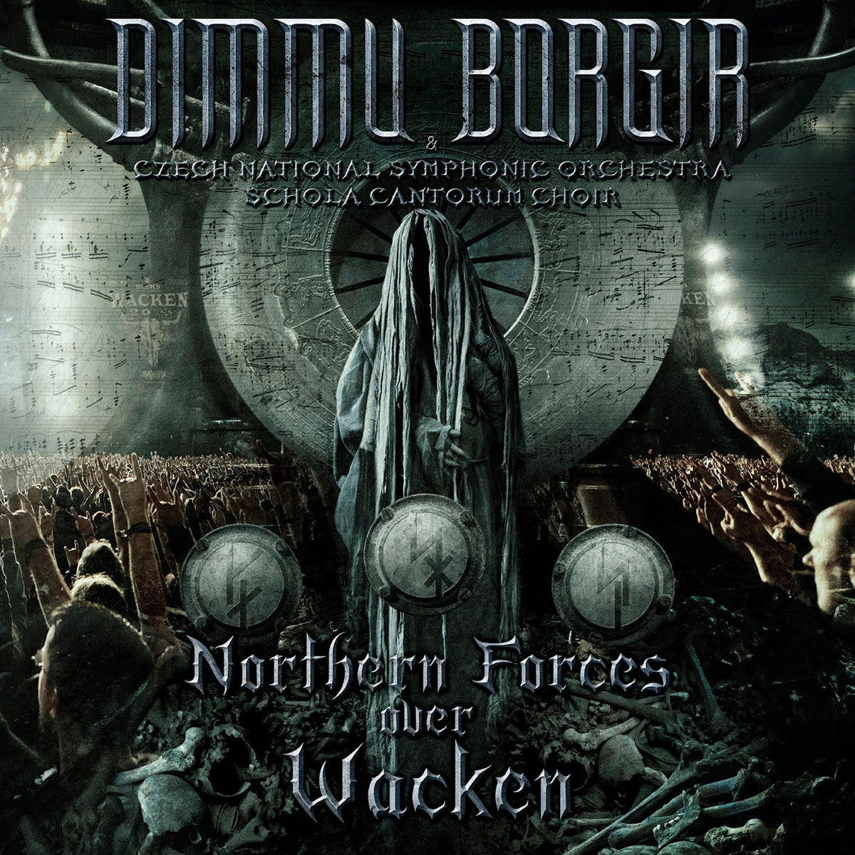 Dimmu Borgir – Northern Forces Over Wacken vinyl record cover