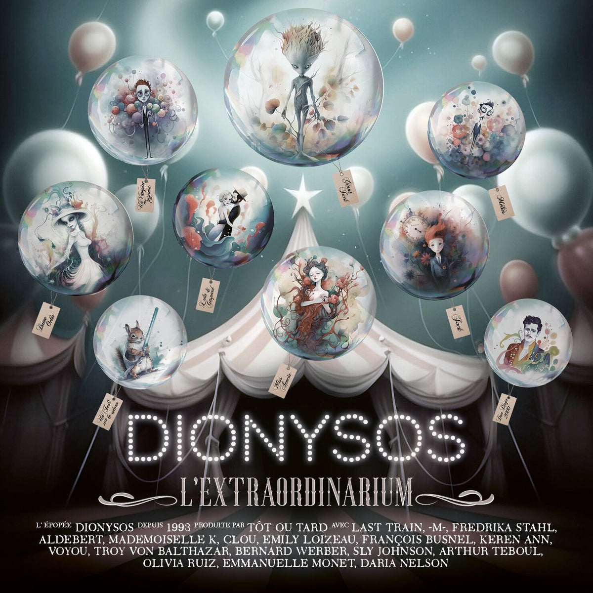 Dionysos – L'Extraordinarium vinyl record cover