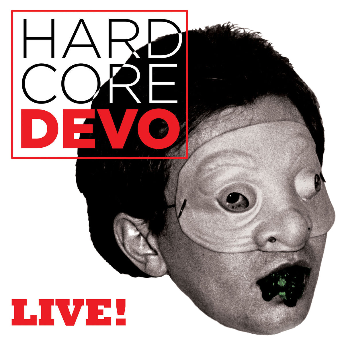 Devo – Hardcore Devo Live! (Coloured Vinyl) vinyl record cover