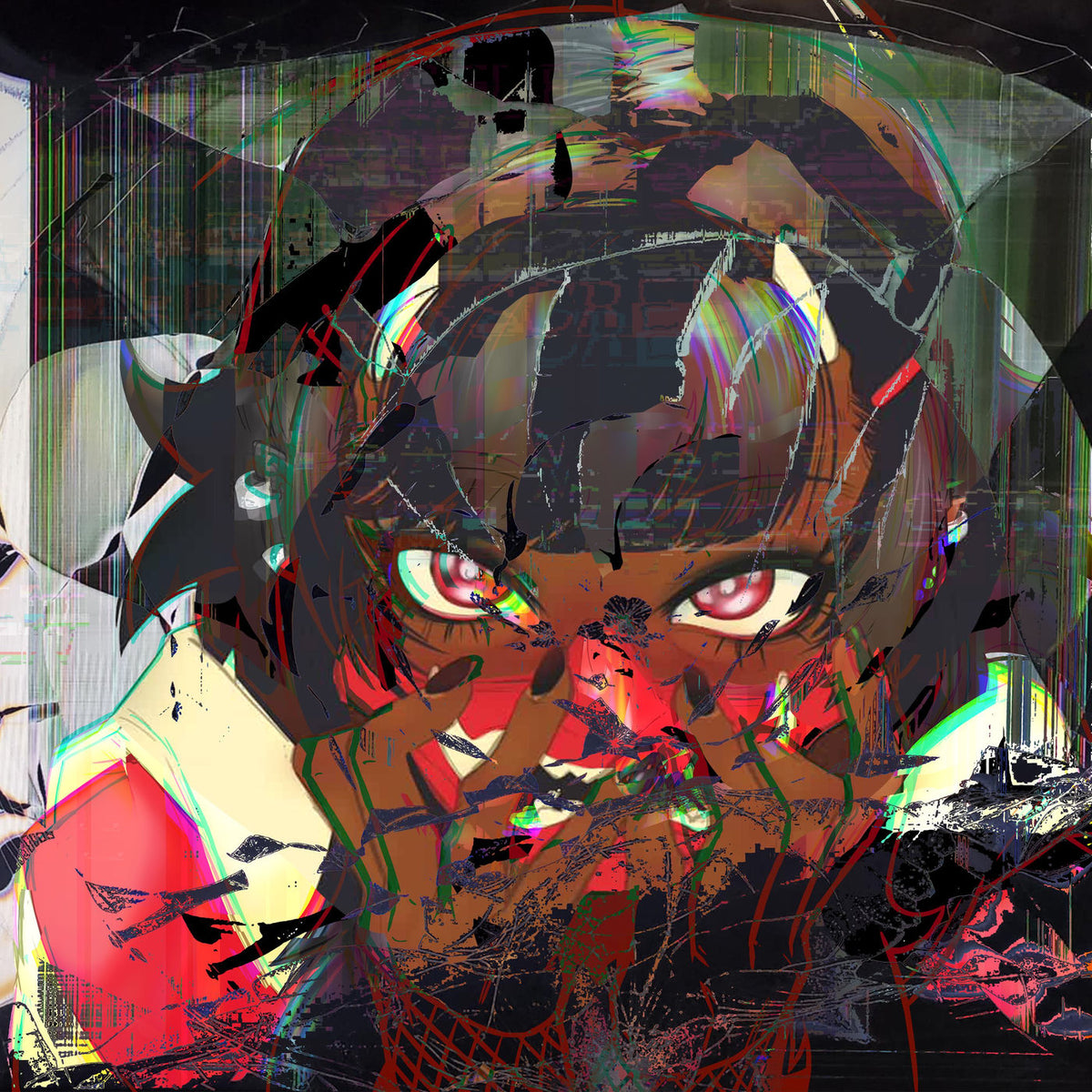GILT – I Saw Myself In The Black Screen vinyl record cover