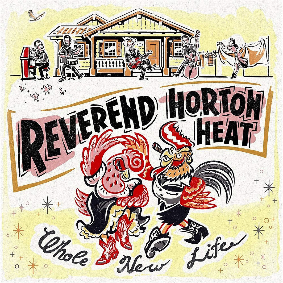 Reverend Horton Heat – Whole New Life vinyl record cover